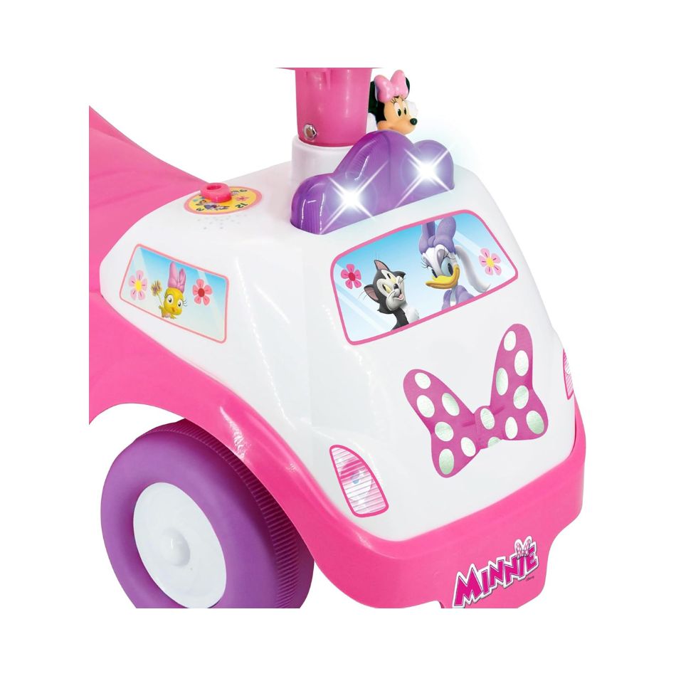 KIDDIELAND 057281 MINNIE LIGHTS 'N' SOUNDS ACTIVITY RIDE ON KOUREAS TOYS