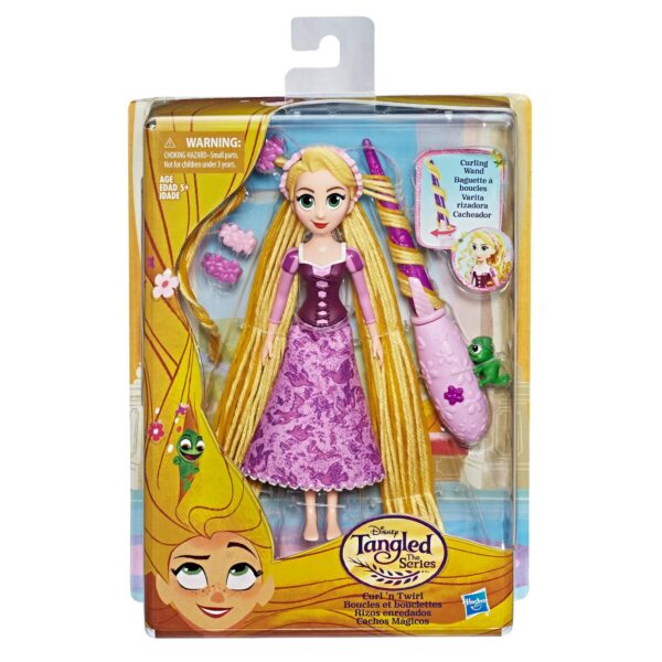 TANGLED RAPUNZEL DOLL WITH HAIR FOR DISNEY PRINCESS HAIRSTYLES KOUREAS TOYS
