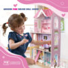 PHOOHI PH11A001 WOODEN LUXURY DOLLHOUSE KOUREAS TOYS