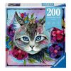 RAVENSBURGER 12960 200 Pcs PUZZLE CAT