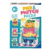 RAVENSBURGER PUZZLE 3x24 Pcs MIX & MATCH MONSTERS 05135