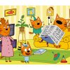 RAVENSBURGER PUZZLE 2x24 Pcs CATS 0508 - Image 2