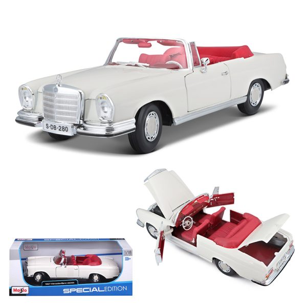 MAISTO 31811 1:18 1967 MERCEDES-BENZ 280SE