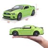 MAISTO 31506 1:27 2014 FORD MUSTANG STREET RACER (WHITE/ GREEN) - Image 3