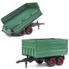 BRUDER 02010 TANDEM AXLE TIPPING TRAILER WITH REMOVABLE TOP