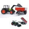 BRUDER 02112 CLAAS NECTIS 267 F WITH TIPPING TRAILER
