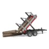 BRUDER 02213 TIMBER TRAILER WITH 3 TRUNKS KOUREAS TOYS