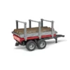 BRUDER 02213 TIMBER TRAILER WITH 3 TRUNKS KOUREAS TOYS