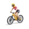 BRUDER 63111 BWORLD MOUNTAIN BIKE WITH FEMALE CYCLIST