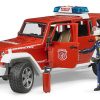 BRUDER 02528 JEEP WRANGLER UNLIMITED RUBICON FIRE DEPARTMENT - Image 5