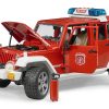 BRUDER 02528 JEEP WRANGLER UNLIMITED RUBICON FIRE DEPARTMENT - Image 6