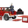 BRUDER 02528 JEEP WRANGLER UNLIMITED RUBICON FIRE DEPARTMENT - Image 3