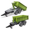 BRUDER 02035 HOOK LIFT TRAILER FOR TRACTORS