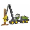 BRUDER 02135 JOHN DEERE 1270G HARVESTER WITH 1 TREE TRUNK