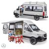 BRUDER 02672 MB SPRINTER CAMPER WITH DRIVER