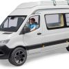 BRUDER 02672 MB SPRINTER CAMPER WITH DRIVER - Image 2
