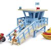 BRUDER 62780 BWORLD LIFEGUARD STATION WITH QUAD BIKE AND PERSONAL WATER CRAFT - Image 2