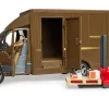 BRUDER 02678 MB SPRINTER UPS WITH DRIVER AND ACCESSORIES - Image 2