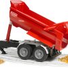 BRUDER 02225 KRAMPE TANDEM HALFPIPE TIPPING TRAILER - Image 2