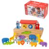 PHOOHI PH05N001 WOODEN NOAH'S ARK