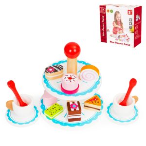 PHOOHI PH01B002 WOOD TEA AND SWEETS KOUREAS TOYS