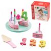 PHOOHI PH01C005 WOODEN BIRTHDAY CAKE