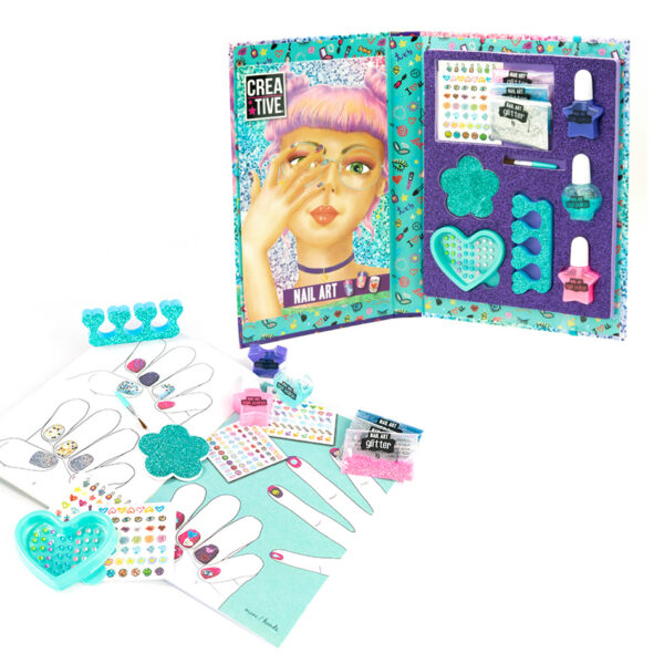 NICE 02031 CREATIVE NAIL ART DESIGN BOOK