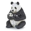 50196 PAPO WILD SITTING PANDA AND BABY KOUREAS TOYS