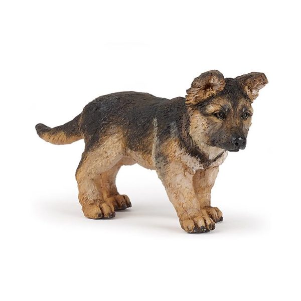 54039 PAPO DOG & CAT GERMAN SHEPHERD PUP KOUREAS TOYS