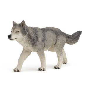 53012 PAPO WILD GREY WOLF KOUREAS TOYS