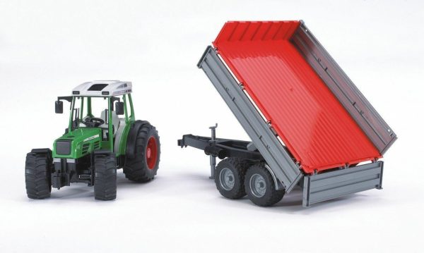 BRUDER 02104 FENDT 209S WITH TIPPING TRAILER - Image 3