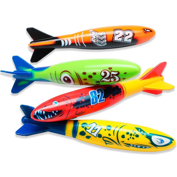 WATER TORPEDO TOY GLIDES UNDERWATER KOUREAS TOYS
