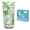 INTEX 758778 INFLATABLE SEA MATTRESS SPARKLING LIME SODA 178x91cm