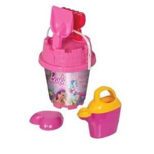 BIG BARBIE BEACH BUCKET WITH ACCESSORIES & WATERING CAN KOUREAS TOYS