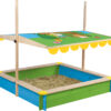 SANDPIT WITH PEPPA PIG SHADE