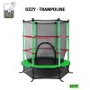 OZZY 4.5FT TRAMPOLINE WITH SAFETY NET KOUREAS TOYS