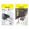 CHARGING CABLE AWEI CL 971 3 IN 1 2.4A MICRO USB LIGHTING USB TYPE C