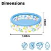 BESTWAY 51008 INFLATABLE KIDS SWIMMING POOL (102x25cm) - Image 3