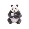 50196 PAPO WILD SITTING PANDA AND BABY KOUREAS TOYS