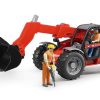 BRUDER 02125 MANITOU TELESKOPIC LOADER MLT 633 - Image 4