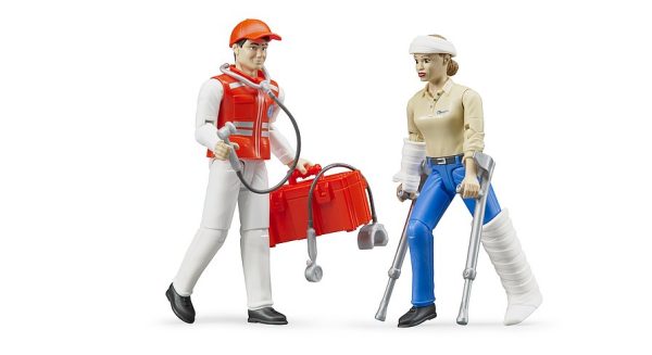 BRUDER 62710 EMERGENCY SERVICES FIGURE SET - Image 2