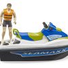 BRUDER 63151 PERSONAL WATER CRAFT INCLUDING RIDER - Image 3