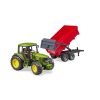 BRUDER 02057 JOHN DEERE 6920 WITH TIPPING TRAILER - Image 2