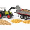 BRUDER 02112 CLAAS NECTIS 267 F WITH TIPPING TRAILER - Image 2