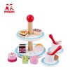 PHOOHI PH01B002 WOODEN BLUE DESSERT STAND