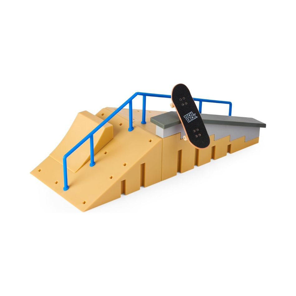 TECH DECK X-CONNECT JUMP N’ GRIND RAMP SET WITH FINGERBOARD 013896 KOUREAS TOYS