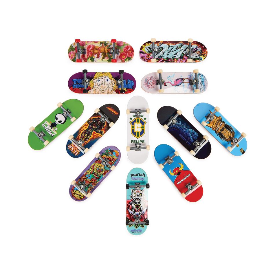 TECH DECK MINI SKATEBOARD – FINGERBOARD - ASSORTED DESIGNS KOUREAS TOYS