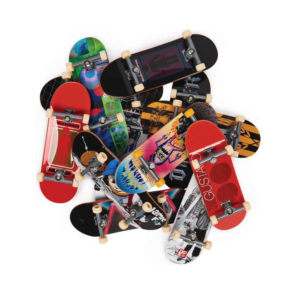 TECH DECK MINI SKATEBOARD – FINGERBOARD - ASSORTED DESIGNS KOUREAS TOYS