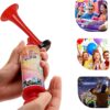 PLASTIC PORTABLE HANDHELD AIR PUMP HORN KOUREAS TOYS