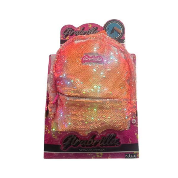 NICE 02559 GIRABRILLA FLUORESCENT BACKPACK KOUREAS TOYS